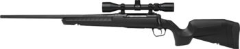SAVAGE AXIS XP 22-250 22" LH - W/3-9X40 BLACK/BLACK