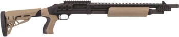 G50424_2.jpg MOSSBERG 500 ATI TACTICAL 12GA - 3" 18.5" 6RD BLUED/FDE (TALO)