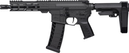 G94A860FAB_LEFT.jpg CMMG PISTOL BANSHEE MK4 9MM - 8" FIXED EJECTOR ARMOR BLACK
