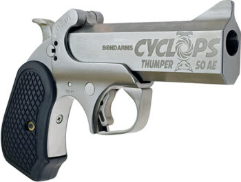 GBACYP50AE.jpg BOND ARMS CYCLOPS 50AE SS - 4.25" B6 EXTENDED GRIP