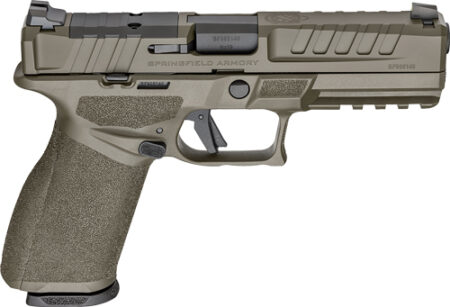 GEC9459GU.jpg SPRINGFIELD ECHELON 9MM 4.5" - 17/20RD OD GREEN W/U-NOTCH