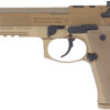 BERETTA M9A4 G 9MM 5.1" 10RD - TAN OPTIC READY THREADED USA