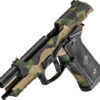BERETTA 92XI SAO FS 9MM 4.7" - 10RD SPLINTER CAMO 2 MAGS