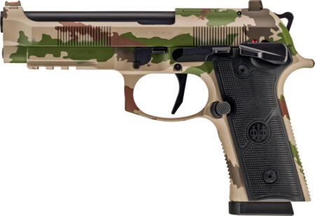 BERETTA 92XI SAO FS 9MM 4.7" - 18RD VEGETATO CAMO 2 MAGS