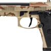 BERETTA 92XI SAO FS 9MM 4.7" - 18RD DESERT DPM CAMO 2 MAGS