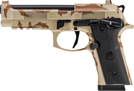 BERETTA 92XI SAO FS 9MM 4.7" - 18RD DESERT DPM CAMO 2 MAGS