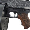 GT150DC7_RECV_R_PISTOL-GRIP_LEFT_CLOSEUP.jpg THOMPSON 1927A1 45ACP CARBINE - 18" ROARING 20'S EDITION