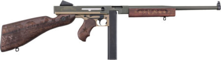 GTM1C4_RIGHT_1.jpg THOMPSON M-1 45ACP CARBINE 45 - ACP ARMY 250TH ANNIVERSARY