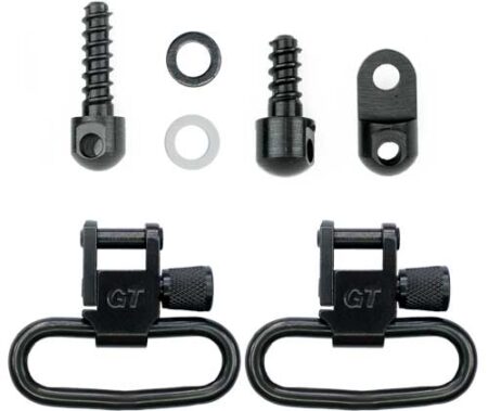 GTSW313_1.jpg GROVTEC SWIVEL SET FOR RUGER - 10/22#3 & 44 1.25" LOOPS BLK
