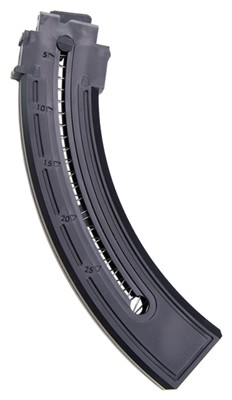 MB95136.jpg MOSSBERG BLAZE HNTG MAGAZINE - 22LR 25RD BLACK SYNTHETIC