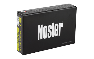 NOSLER 270WIN 130GR BT 20/200