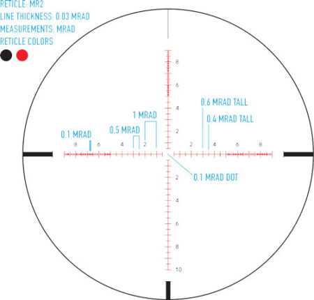 SM13141LR2_RETICLE.jpg SIGHTMARK PRESIDIO 3-18X50 - 30MM SCOPE MATTE BLACK LR2 RET