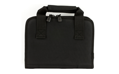 UTG DELUXE SINGLE PISTOL CASE BLK