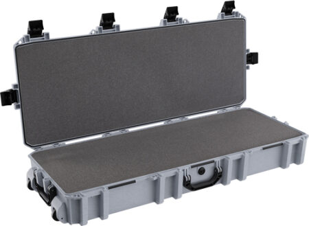 PELICAN VAULT TACTICAL RIFLE - CASE W/ WHEELS/FOAM 44" GRAY