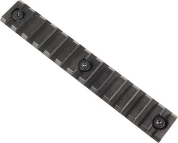 GUNTEC REMOVABLE ACCY RAIL - 5" KEYMOD BLACK