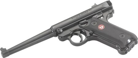 g40105z_onside.jpg RUGER MARK IV STANDARD 22LR - 6" FIXED SIGHT SYNTHETIC