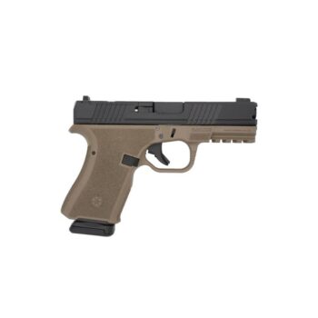 https3A2F2Fmedia.chattanoogashooting.com2Fimages2Fproduct2FIRBROFL9MMFDEBLK2FIRBROFL9MMFDEBLK1.jpg Black Rain Frontline Handgun 9mm Luger 15rd Magazine 3.75" Barrel FDE/Black Finish Optic Ready