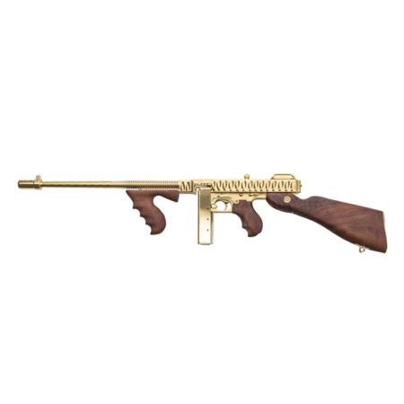 https3A2F2Fmedia.chattanoogashooting.com2Fimages2Fproduct2FKZT150DTGTS2FKZT150DTGTS.png THOMPSON 1927A1 DELUXE CARBINE .45 CAL W/50RD DR & 20RD GOLD TIGER STRIPE