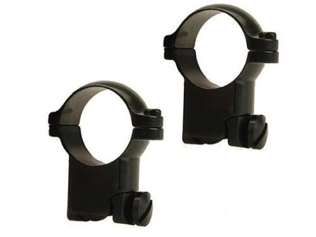 https3A2F2Fmedia.chattanoogashooting.com2Fimages2Fproduct2FLU499542FLU49954.jpg Leupold 2-Piece Solid Steel Ringmounts - Ruger M77 1" Super High Matte Black