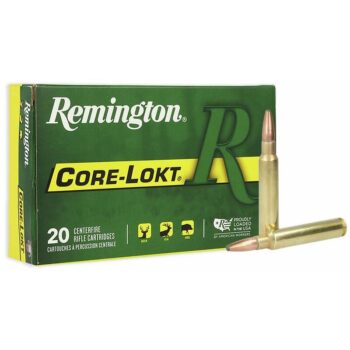 https3A2F2Fmedia.chattanoogashooting.com2Fimages2Fproduct2FRT279422FRT27942-1.jpg Remington Core-Lokt Rifle Ammunition .338 Rem Ultr Mag 250 gr PSP 2860 fps 20/ct