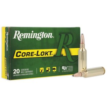 https3A2F2Fmedia.chattanoogashooting.com2Fimages2Fproduct2FRT289402FRT28940-1.jpg Remington Core-Lokt Rifle Ammunition .270 WSM 130 gr PSP 3285 fps 20/ct