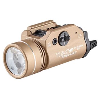 https3A2F2Fmedia.chattanoogashooting.com2Fimages2Fproduct2FSM591512FSM59151-1.jpg Streamlight TLR-1 HP Handgun Weapon Light 1000 Lumen FDE