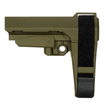 https3A2F2Fmedia.chattanoogashooting.com2Fimages2Fproduct2FSOSBA3X04SB2FSOSBA3X04SB.jpg SB Tactical SBA3 5-Position Adjustable Stabilizing Brace OD Green