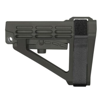 https3A2F2Fmedia.chattanoogashooting.com2Fimages2Fproduct2FSOSBA4X03MSB2FSOSBA4X03MSB.jpg SB Tactical SBA4 5-Postion Adjustable Brace for AR-15 Stealth Grey