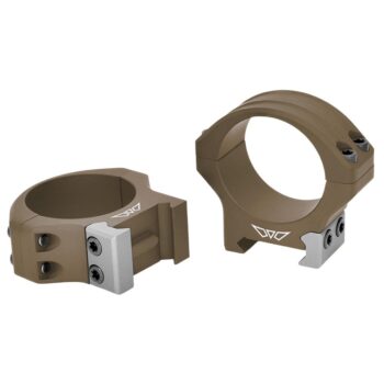 Warne HyperLite 1 inch Low Dark Earth Scope Rings