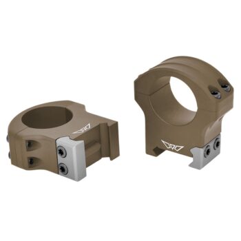 Warne HyperLite 1 inch High Dark Earth Scope Rings