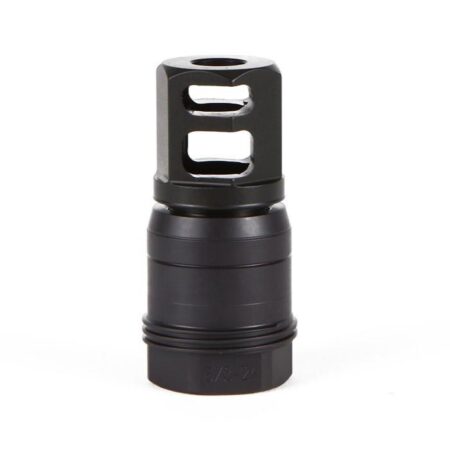 https3A2F2Fmedia.chattanoogashooting.com2Fimages2Fproduct2FXISL76258X2490DEGM2FXISL76258X2490DEGM.jpg Sig Sauer Clutch-Lok Shouldered QD Muzzle Brake for SLX/SLH Suppressors 7.62mm