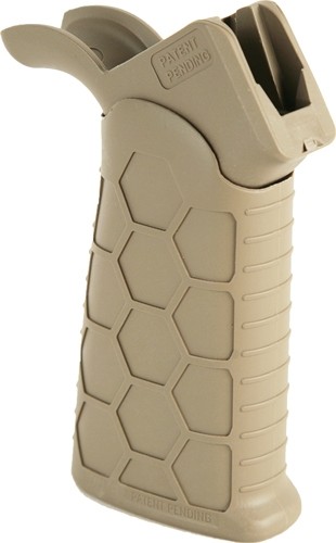 hxatgfde_front-angle_2.jpg HEXMAG GRIP TACTICAL FDE - FITS AR-15