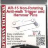 ELFTMANN TRIGGER PINS SET - ANTI-WALK ANTI-ROTATION