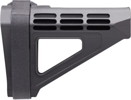 SB TACTICAL BRACE SBM4 BLACK - FITS AR PISTOL BUFFER TUBES
