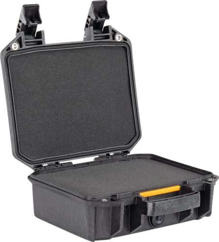 vcv100_open.jpg PELICAN VAULT SMALL PISTOL - CASE W/ FOAM BLACK