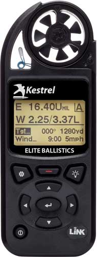 KESTREL 5700 ELITE W/APPLIED - BALLISTICS AND LINK BLACK
