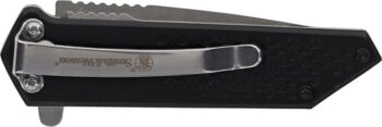 S&W KNIFE EXTREME OPS SPRING - ASSIST TANTO 2.5" BLACK/SS