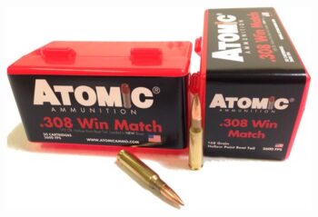 ATOMIC 308 WIN 168GR MATCH - BTHP 50RD 10BX/CS