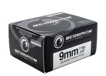 SCORPION 9MM LUGER - 115GR JHP 20RD 10BX/CS