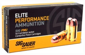 SIG AMMO 10MM 180GR FMJ 50RD - 20BX/CS