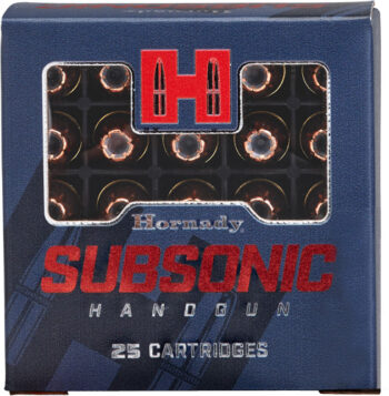 HORNADY SUBSONIC 9MM LUGER - 147GR XTP 25RD 10BX/CS