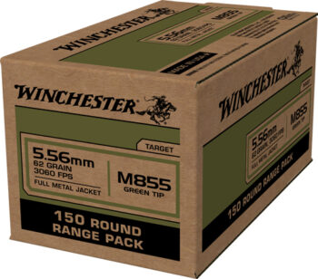 WINCHESTER USA 5.56X45 62GR - GREEN TIP 600RD CASE LOT