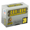 CORBON 380 ACP 90GR JHP 20/500