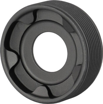 RUGGED SUPPRESSORS FRONT CAP - 45ACP OBSIDIAN 45