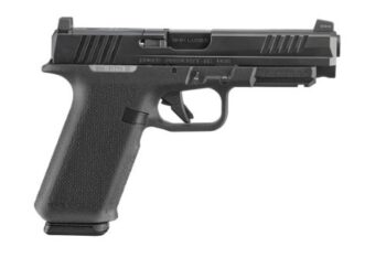 RUGER RXM 9MM LUGER 4.5" ADJ - 17-SHOT BLACK BLACK GRIP