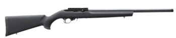 RUGER 10/22 22LR BLACK HOGUE - OVERMOULDED STOCK 20" LVT BBL