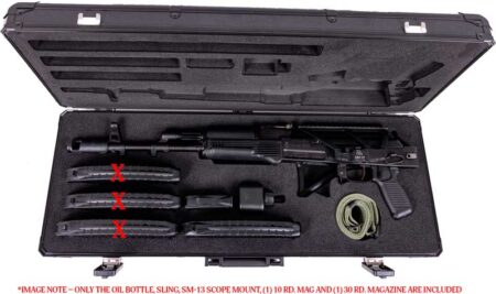 ARSENAL SAM7SF-86 7.62X39 - RIFLE 1-30RD/1-10RD MAG BLACK