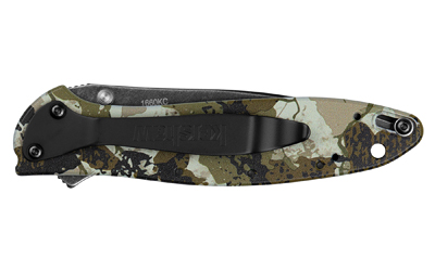 KERSHAW LEEK 3" KINGS CAMO BLKWASH