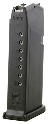 GLOCK OEM MAGAZINE MODEL 17 - 9MM LUGER 10RD