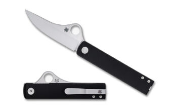 SPYDERCO ESSENZA ALUM 3.19" BLACK